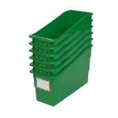 Durable Book and Binder Holders 6 Pack Green by Really Good Stuff LLC