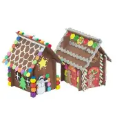 Gingerbread House Craft Kit Makes 6 Crafts by Colorations