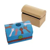 Hands Around the World Treasure Box Makes 12 Crafts by Colorations