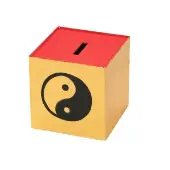 Lucky Yin Yang Bank Craft Makes 12 Crafts by Colorations