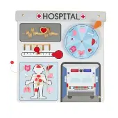 Play Genius Community Helpers Wall Panel Hospital by Excellerations