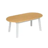 MILESTONES BAMBOO AND RUBBERWOOD OVAL TABLE by Environments