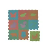 Play Mat Woodland Animals Set of 9 by Excellerations