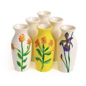 Spring Garden Mini Vase Creations Makes 12 Craft Kits by Colorations