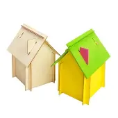 Spring Cottage Builder Makes 6 Craft Kits by Colorations