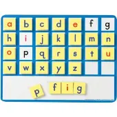 E Zread Magnetic Word Building Kit 1 tray 52 letters by Really Good Stuff LLC