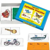 Spanish Syllable Puzzles 1 set by Really Good Stuff LLC