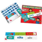Make A Word Center Spanish High Frequency Words 80 cards 148 letters by Really Good Stuff LLC