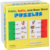 Prefix Suffix And Base Word Puzzles 24 puzzles by Really Good Stuff LLC