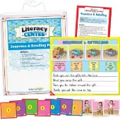 Sequence And Retelling Puzzles Literacy Center 1 literacy center by Really Good Stuff LLC
