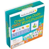 Crack The Code CVCC Word Puzzles by Really Good Stuff LLC