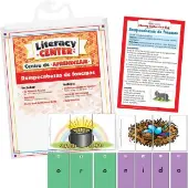 Centro de Aprendizaje Rompecabezas de Fonemas Grades K 1 Spanish Phoneme Puzzles 1 literacy center by Really Good Stuff LLC