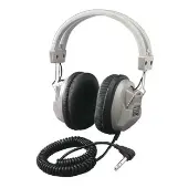 Sanitary Headsets Deluxe Headphone With Volume Control by Really Good Stuff LLC