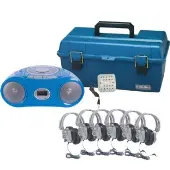 6 Person Val U Pak Bluetooth Boombox Listening Center 1 listening center by Really Good Stuff LLC