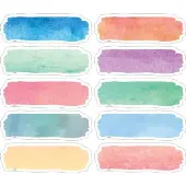 Watercolor Magnetic Labels 20 labels by Really Good Stuff LLC