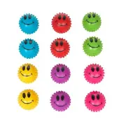 Sensory Smile Face Knobby Balls 12 balls by Really Good Stuff LLC