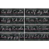 Chalkboard Brights Cursive Writing Bulletin Board Display Set 9 pieces by Really Good Stuff LLC