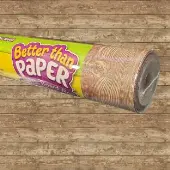 Rustic Wood Better Than Paper 1 roll of fabric by Teacher Created Resources