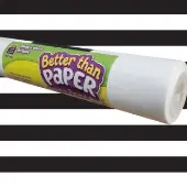 Black And White Stripes Better Than Paper 1 roll of fabric by Teacher Created Resources