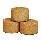 Round Hay Bale Seat Set of 3 by Millhouse