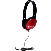 Hamilton Buhl Primo Stereo Headphones Red 1 pair of headphones by HamiltonBuhl