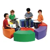 Rainbow Seating Circle by Children s Factory