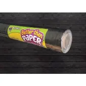 Better Than Paper Bulletin Board Roll Black Wood 1 roll by Teacher Created Resources