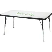 Berries Rectangle Dry Erase Table 36 By 24 1 table by Jonti Craft