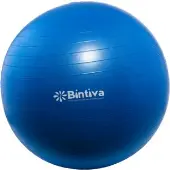Bintiva Anti Burst Fitness Exercise Stability Yoga Ball 65 CM 1 yoga ball Color Blue by Really Good Stuff LLC