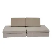 The Whatsit Modular Sofa Taupe by Children s Factory