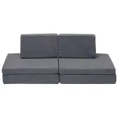 The Whatsit Modular Sofa Gray by Children s Factory