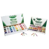 Classpack Markers and Crayons Kit by Crayola