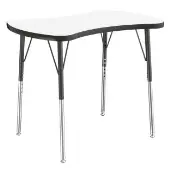 24 x 36 Bowtie Dry Erase Activity Table with Adjustable Legs by Really Good Stuff LLC