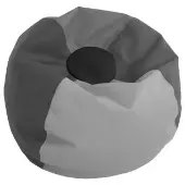 Soft Scape Classic 35 Standard Bean Bag Gray Light Gray by Factory Direct Partners