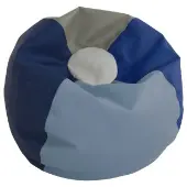 Soft Scape Classic 35 Standard Bean Bag Navy Powder Blue by Factory Direct Partners