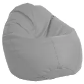 Soft Scape Dew Drop Bean Bag Color Gray by Factory Direct Partners