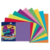 Sulphite Construction Paper 12 x 18 50 Sheets Color Multi by Tru Ray