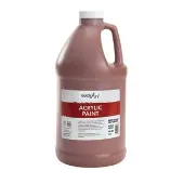 Acrylic Paint 1 2 Gallon Color Brown by Handy Art