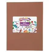 Blue Foam Sheets 10 Pack Color Brown by Colorations