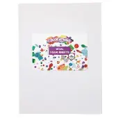 Blue Foam Sheets 10 Pack Color White by Colorations