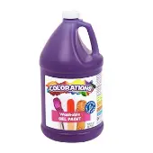 Washable Gel Paint Gallon Color Purple by Colorations