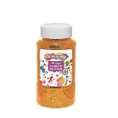 Extra Safe Plastic Glitter 1 lb Color Orange by Colorations