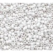 Single Color Pony Bead Packs 1 2 lb Color White by Colorations