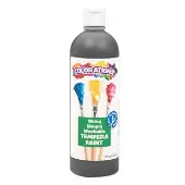Simply Shiny Washable Tempera Paint Color Black by Colorations