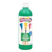 Simply Shiny Washable Tempera Paint Color Green by Colorations
