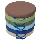 Soft Scape 15 Round Floor Cushions 6 Piece Earthtone by Really Good Stuff LLC