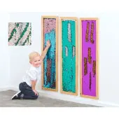 Mark Making Sequin Long Board Silver 40 x 12 by TTS