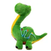 Bouncy Bands Sensory Fidget Plush Dinosaur 12 by Bouncyband