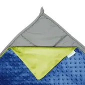 Weighted Blue Blanket 7lbs by Harkla