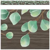 Eucalyptus Straight Border Trim 12 pieces by Teacher Created Resources